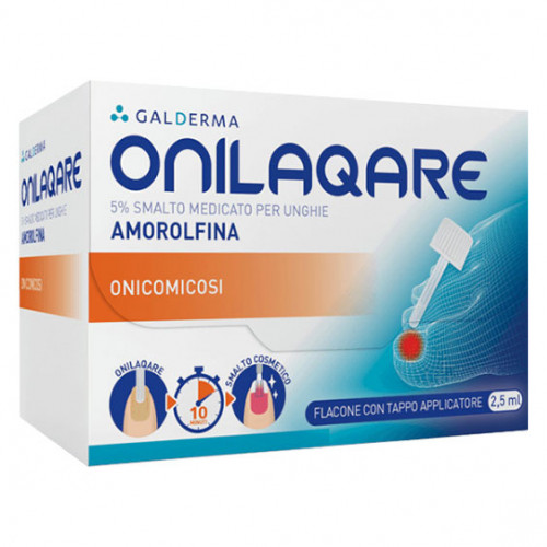 ONILAQARE SMALTO UNGHIE - FLACONE DA 2,5ML CON TAPPO APPLICATORE - Doctor Vinz
