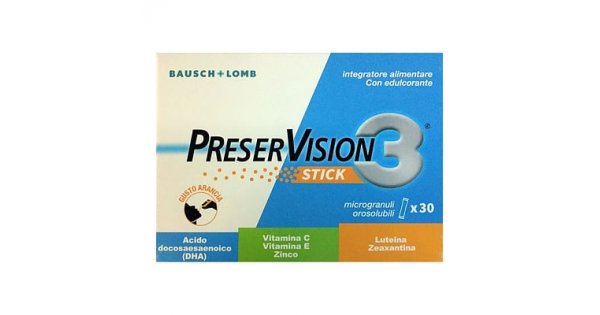 PRESERVISION 3 30 STICK OROSOLUBILI DA 2 G - Doctor Vinz