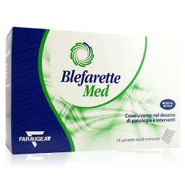 SALVIETTINE OCULARI MEDICATE BLEFARETTE MED 14 PEZZI - Doctor Vinz