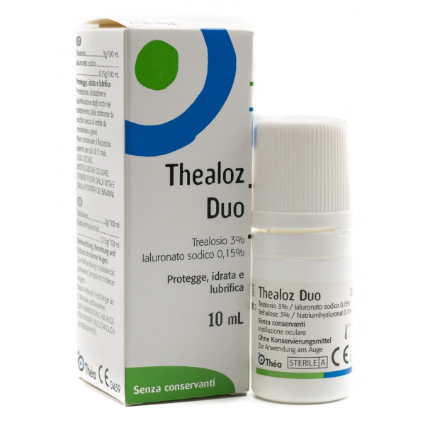SOLUZIONE OCULARE THEALOZ DUO 10 ML - Doctor Vinz