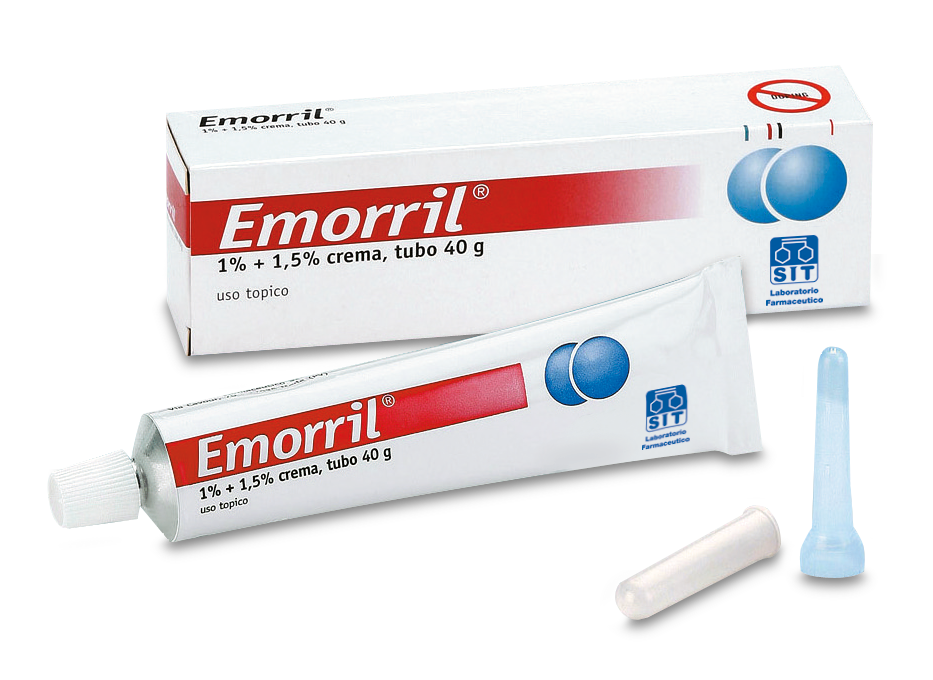 EMORRIL*CREMA 40G 1%+1,5% - Doctor Vinz