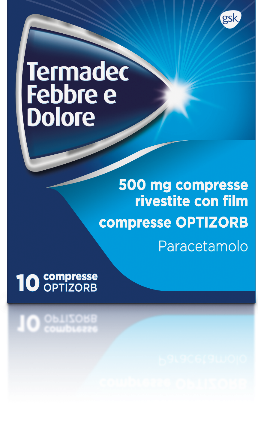 TERMADEC FEBBRE E DOL*10CPR500 - Doctor Vinz