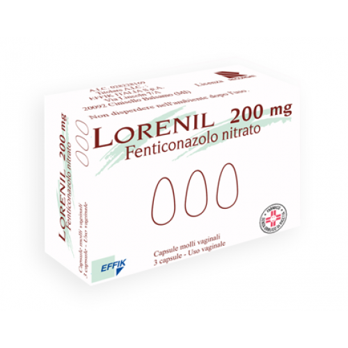 LORENIL*3CPS MOLLI VAG 200MG - Doctor Vinz