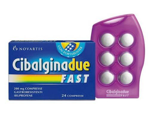 CIBALGINA DUE FAST*24CPR 200MG - Doctor Vinz