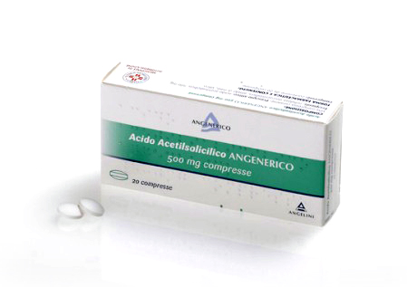 ACIDO ACETILS ANG*20CPR 500MG - Doctor Vinz