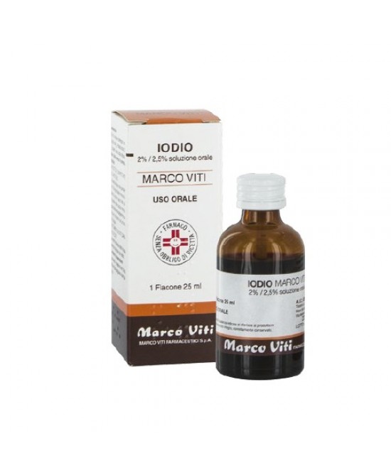 IODIO OS SOLUZ MV*25ML - Doctor Vinz