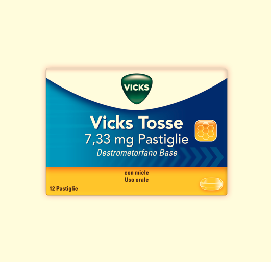 VICKS TOSSE*12PASTL 7,33MG MIE - Doctor Vinz