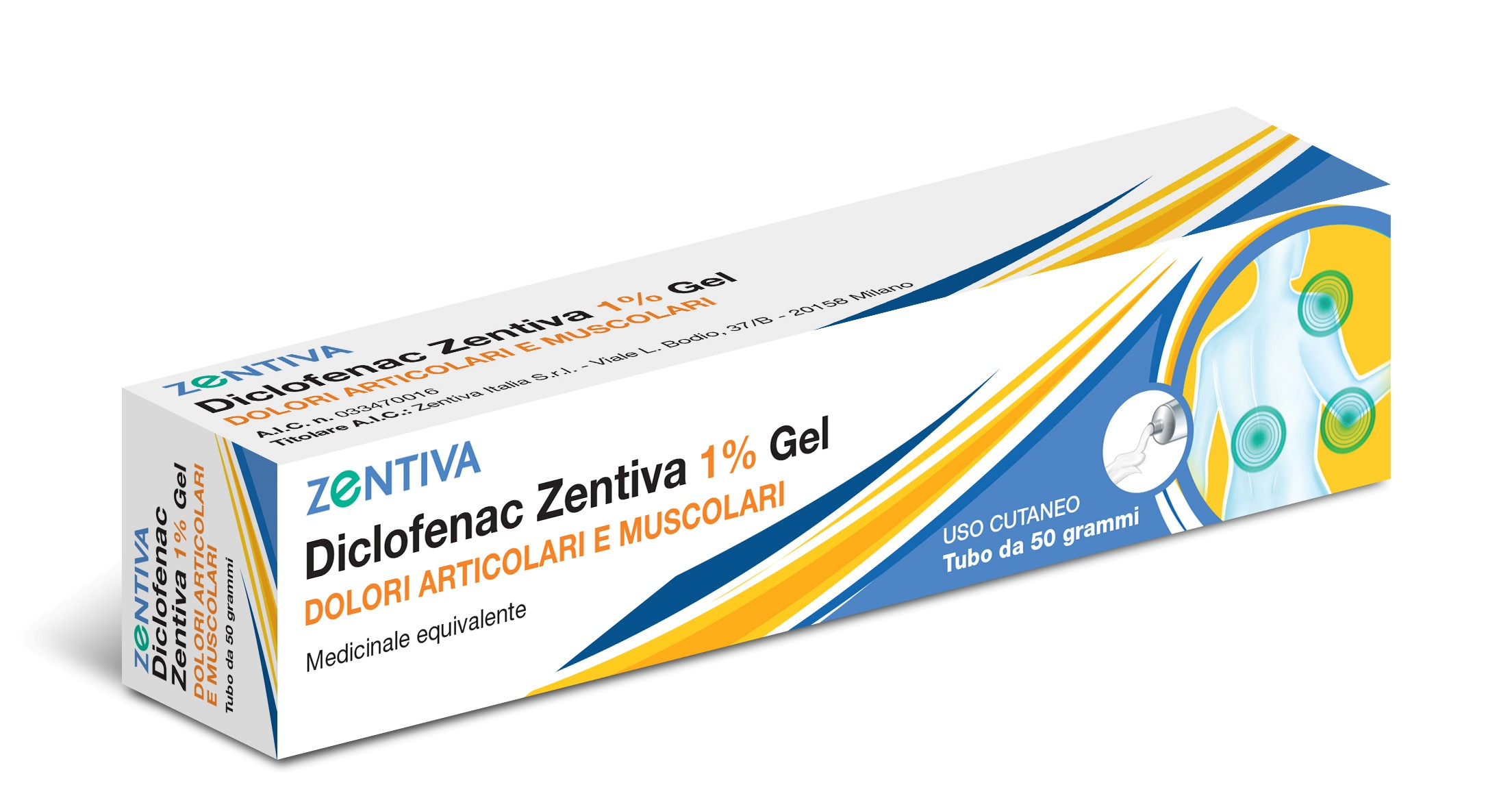 DICLOFENAC ZENTIVA*GEL 50G 1% - Doctor Vinz