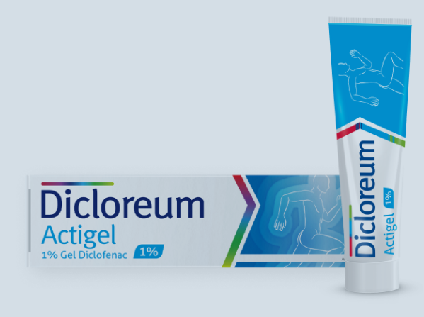 DICLOREUM ACTIGEL*GEL 100G 1% - Doctor Vinz