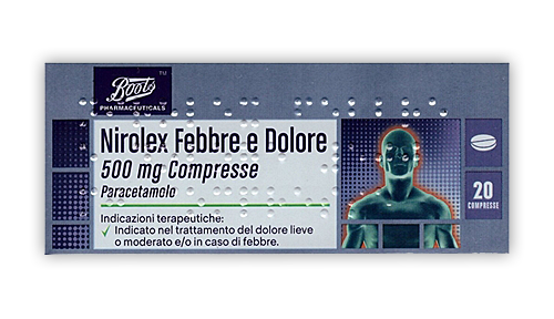 NIROLEX FEBBRE DOL*20CPR 500MG - Doctor Vinz