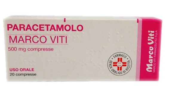 PARACETAMOLO MV*20CPR 500MG - Doctor Vinz