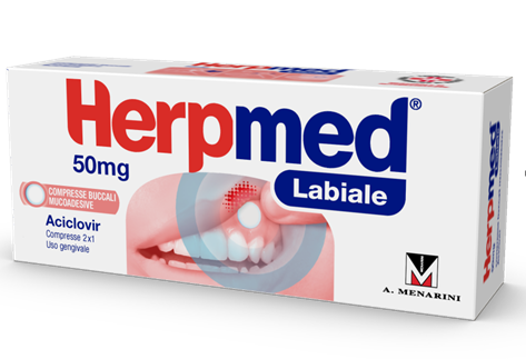 HERPMED LABIALE*2CPR BUCC 50MG - Doctor Vinz