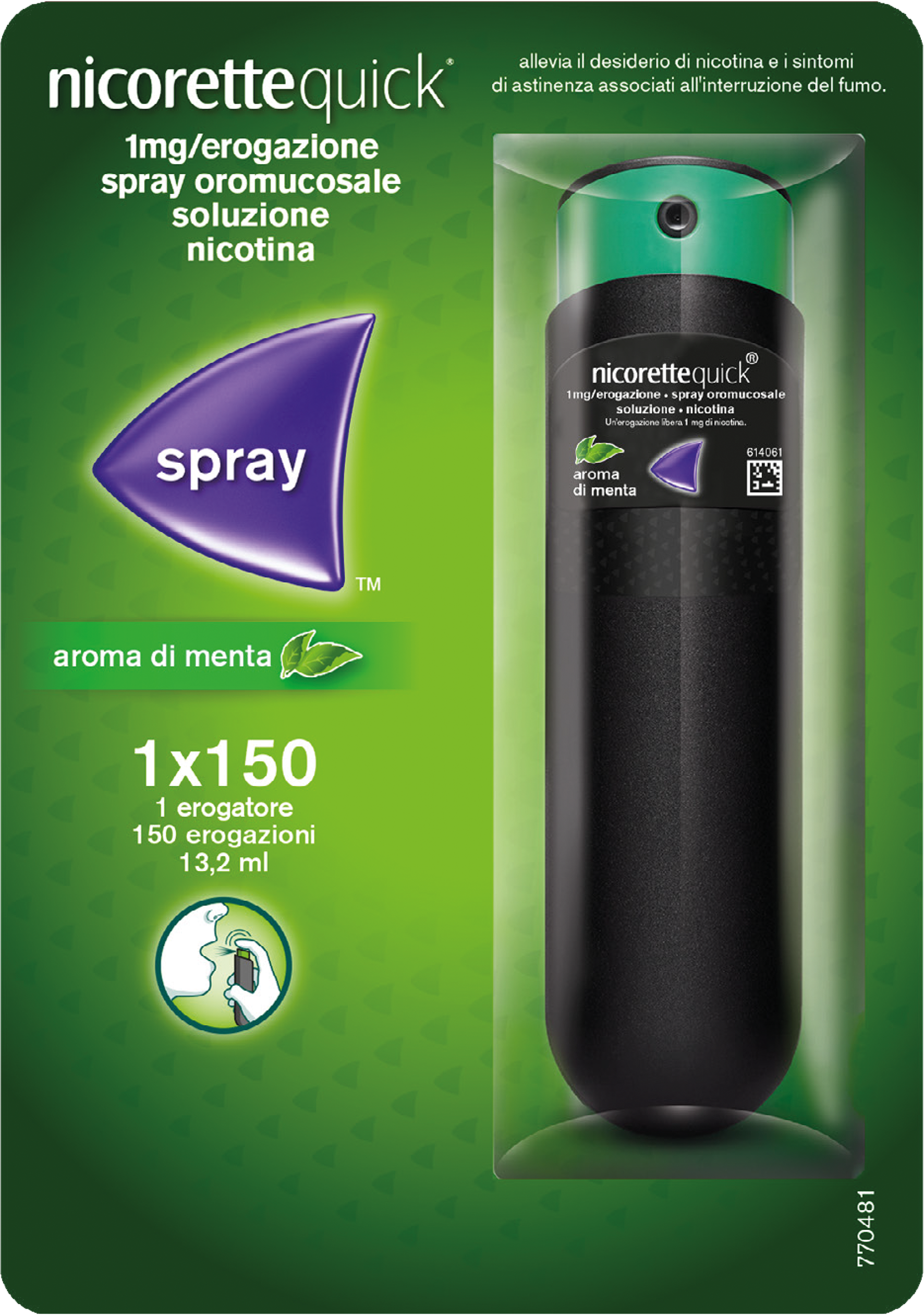 NICORETTEQUICK*SPRAY 1FL 150D - Doctor Vinz