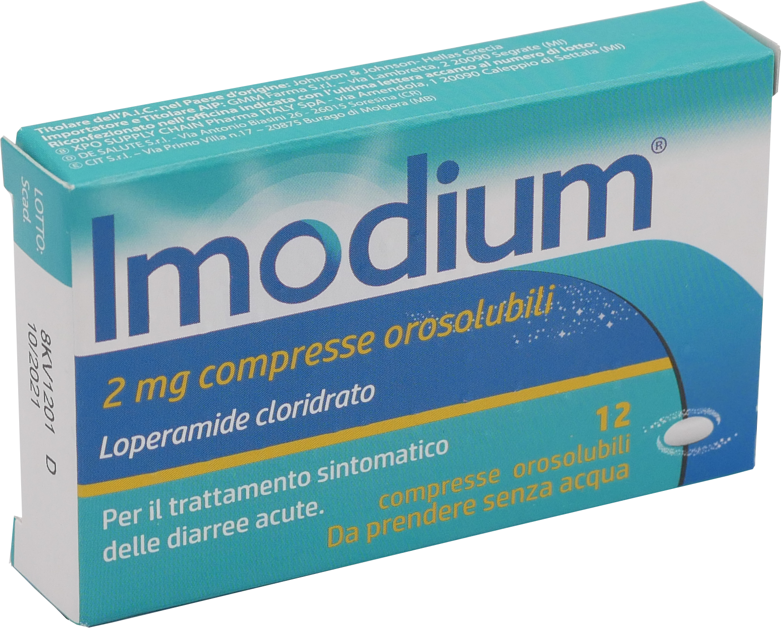 IMODIUM*12CPR OROSOL 2MG - Doctor Vinz