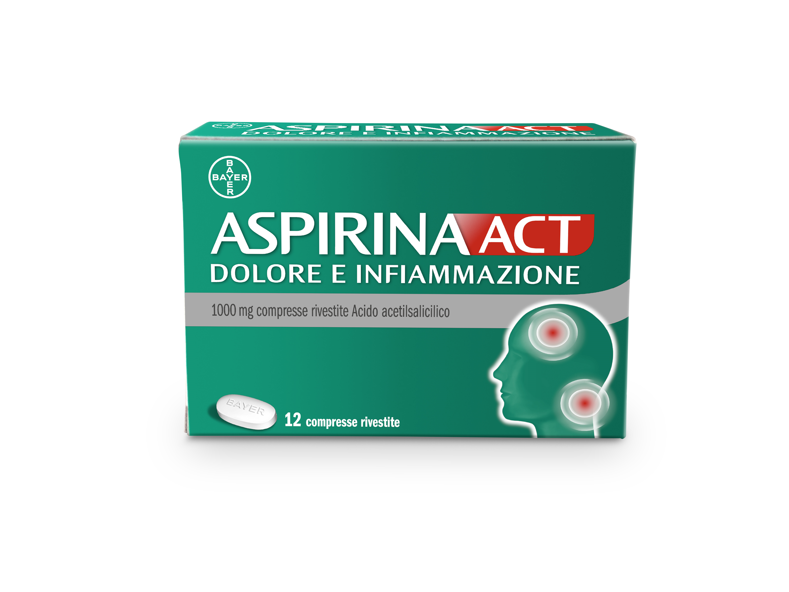 ASPIRINAACT DOL INF*12CPR 1G - Doctor Vinz