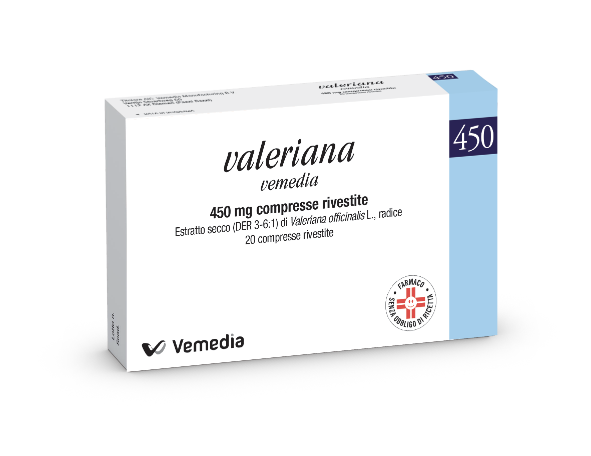 VALERIANA VEMEDIA*20CPR RIV450 - Doctor Vinz