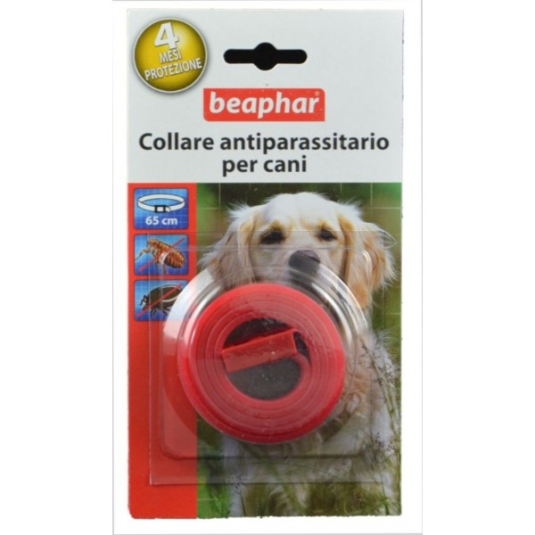 COLLARE ANTIPAR*ROSSO CANE65CM - Doctor Vinz