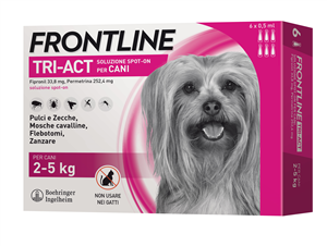 FRONTLINE TRI-ACT*6PIP 2-5KG - Doctor Vinz