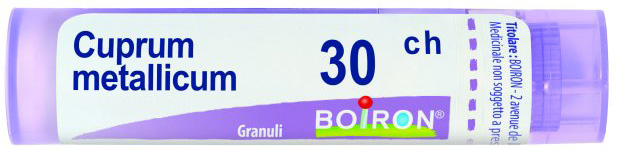 CUPRUM METALLICUM 30 CH GRANULI - Doctor Vinz