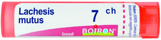 LACHESIS MUTUS 7 CH GRANULI - Doctor Vinz