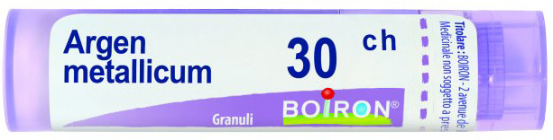 ARGENTUM METALLICUM 30 CH GRANULI - Doctor Vinz