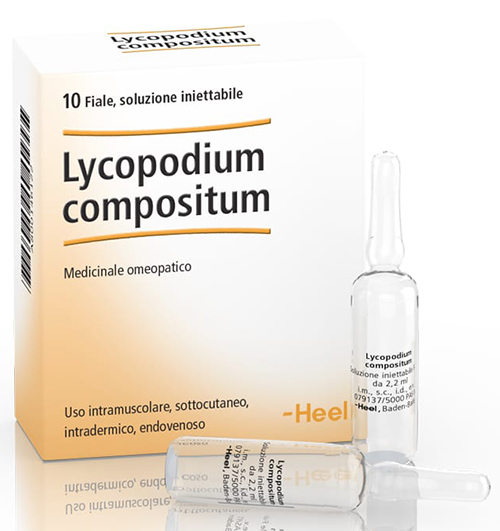 HEEL LYCOPODIUM COMPOSITUM 10 FIALE DA 2,2 ML L'UNA - Doctor Vinz