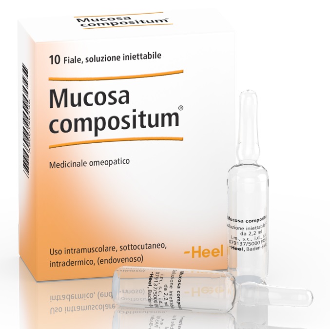 HEEL MUCOSA COMPOSITUM 10 FIALE DA 2,2 ML L'UNA - Doctor Vinz