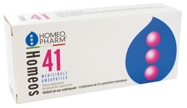 HOMEOS 41 GLOBULI 12 TUBI - Doctor Vinz