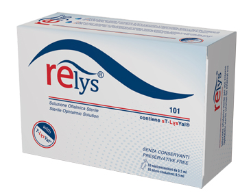 RELYS MONODOSE SOLUZIONE OFTALMICA 30 MINICONTENITORI DA 0,5 ML SENZA CONSERVANTI - Doctor Vinz