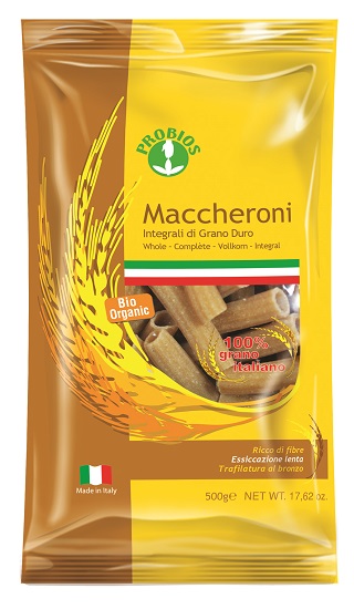 PASTA DI FRUMENTO INTEGRALE MACCHERONI 500 G - Doctor Vinz