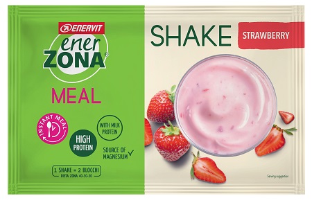 ENERZONA INSTANT MEAL FRAGOLA YOGHURT 1 BUSTA DA 50 GRAMMI - Doctor Vinz
