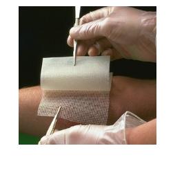 GARZA MEDICATA BACTIGRAS CON CLOREXIDINA ACETATO 0,5% 10X10CM 10 PEZZI - Doctor Vinz