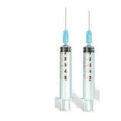 SIRINGA 5 ML AGO GAUGE 23 NUMERO 14 CONO CENTRALE 1 PEZZO - Doctor Vinz