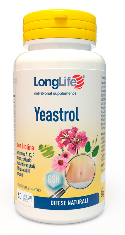 LONGLIFE YEASTROL 60 TAVOLETTE - Doctor Vinz