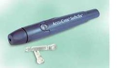 PENNA PUNGIDITO ACCU-CHEK SOFTCLIX KIT 1 PENNA + 25 LANCETTE - Doctor Vinz