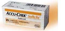 LANCETTE PUNGIDITO ACCU-CHEK SOFTCLIX 25 PEZZI - Doctor Vinz