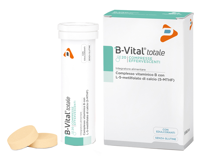 B-VITAL TOTALE ARANCIA 2 TUBI 10 COMPRESSE EFFERVESCENTI - Doctor Vinz