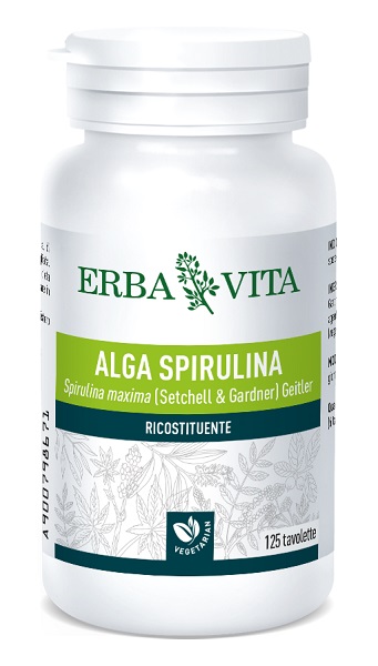 ALGA SPIRULINA 125 TAVOLETTE 400 MG - Doctor Vinz