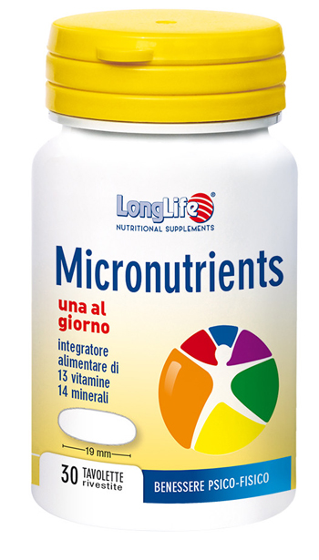 LONGLIFE MICRONUTRIENTS 30 TAVOLETTE - Doctor Vinz