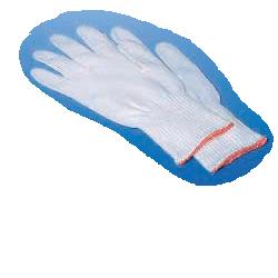 GUANTO NON CHIRURGICO IN COTONE BIANCO MISURA 7,5 IN BUSTA - Doctor Vinz