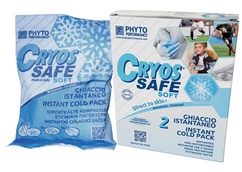 GHIACCIO ISTANTANEO CRYOS IN TESSUTO NON TESSUTO 18X13 CM 2 PEZZI - Doctor Vinz