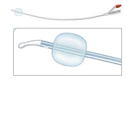 CATETERE FOLEY IN SILICONE PER ADULTI BRILLANT PLUS 2 VIE SENZA SCANALATURE CH18 LUNGHEZZA 41 CM PALLONCINO 10 ML PUNTA CILINDRICA 2 FORI 1 PEZZO - Doctor Vinz