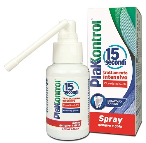 PLAKKONTROL 15 SECONDI COLLUTORIO SPRAY 50 ML - Doctor Vinz