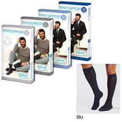 MAN SUPPORT 18 COTONE GAMBALETTO 18 BLU 2 - Doctor Vinz
