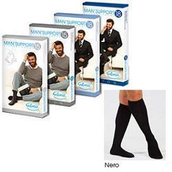 MAN SUPPORT 18 COTONE GAMBALETTO 18 NERO 2 - Doctor Vinz