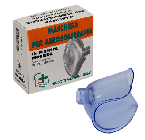 MASCHERA MORBIDA. RICAMBIO PER AEROSOLTERAPIA - Doctor Vinz