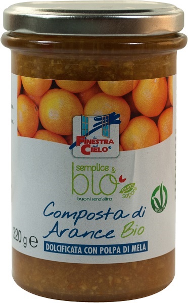 COMPOSTA DI ARANCE CON POLPA DI MELA BIO 320 G - Doctor Vinz