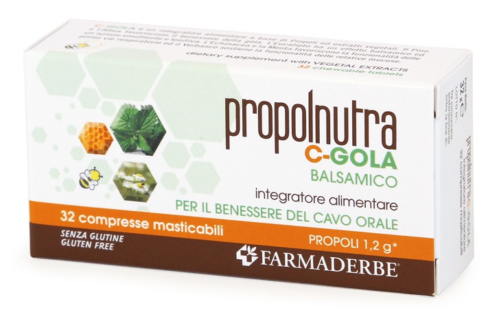 PROPOLNUTRA C GOLA 32 COMPRESSE - Doctor Vinz