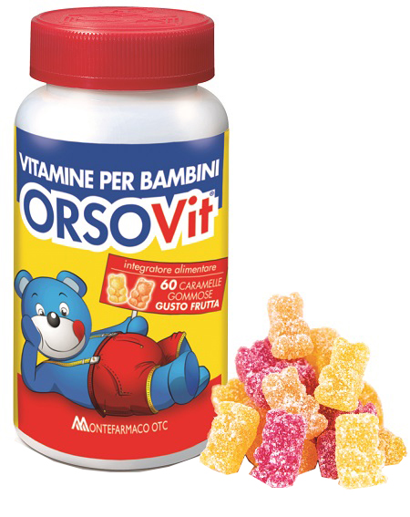 ORSOVIT CARAMELLE GOMMOSE VITAMINA BB SENZA GLUTINE 60 PEZZI - Doctor Vinz