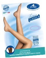 SAUBER COLLANT COPRENTE 70 MAGLIA LISCIA NERO 5 LINEA CLASSICA - Doctor Vinz